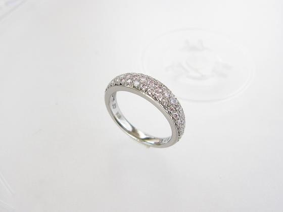 ピンクダイヤの婚約指輪（エンゲージリング）