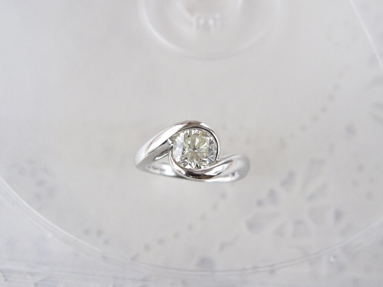 1カラットダイヤモンド婚約指輪（エンゲージリング）デザイン例